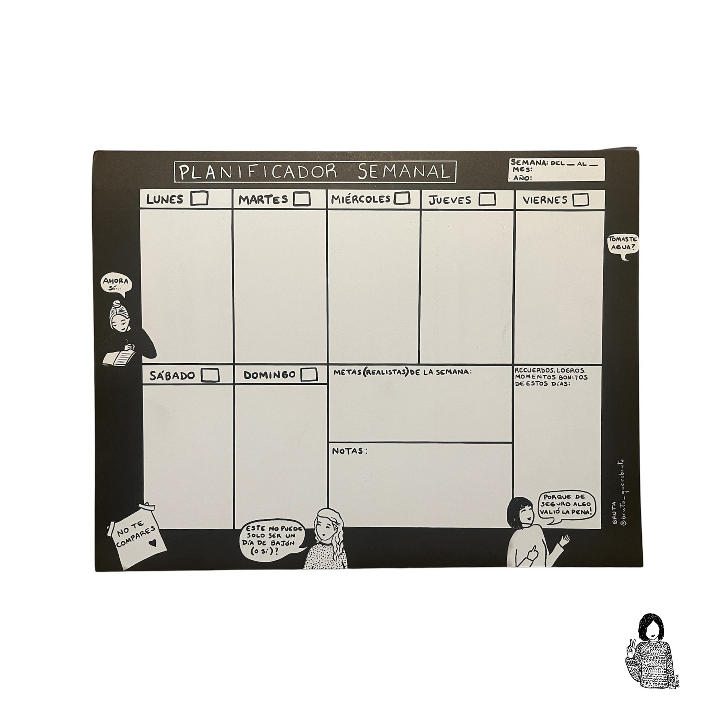 Planner Bruta — Edición Limitada.